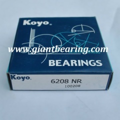 KOYO 6208NR Deep Groove Ball Bearing|KOYO 6208NR Deep Groove Ball BearingManufacturer